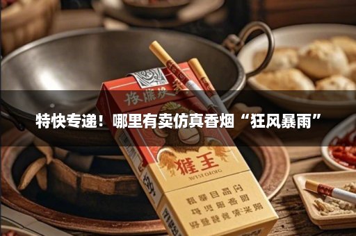 特快专递！哪里有卖仿真香烟“狂风暴雨”